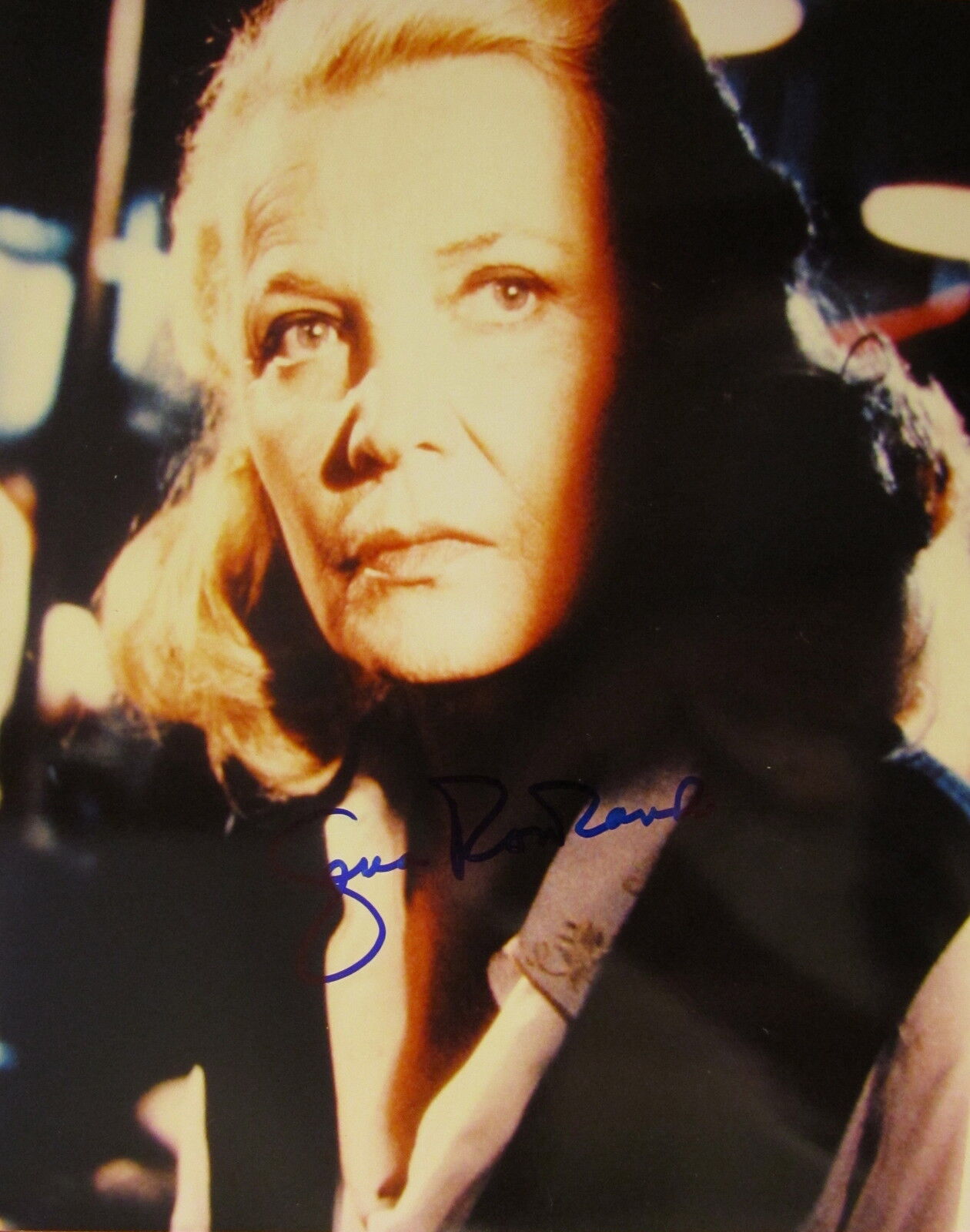 GENA ROWLANDS AUTOGRAPHED Hand SIGNED 8x10 Photo Poster painting MONK PEYTON PLACE w/COA