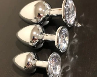 best personal lubricant at walmart Round Butt Plug, Princess Anal Plug, anal trainer Metal butt plugs  Stainless CUMSLUT Buttplug Set Three Sizes Ass play Butt Sex Toy BDSM