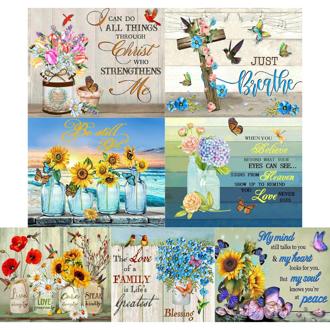 

Motivational Letter - Round Drill Diamond Painting - 50*40CM, 06, 501 Original