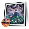 Beaut&eacute; avec belle peinture diamant en forme de skirt_special-30 * 30cm