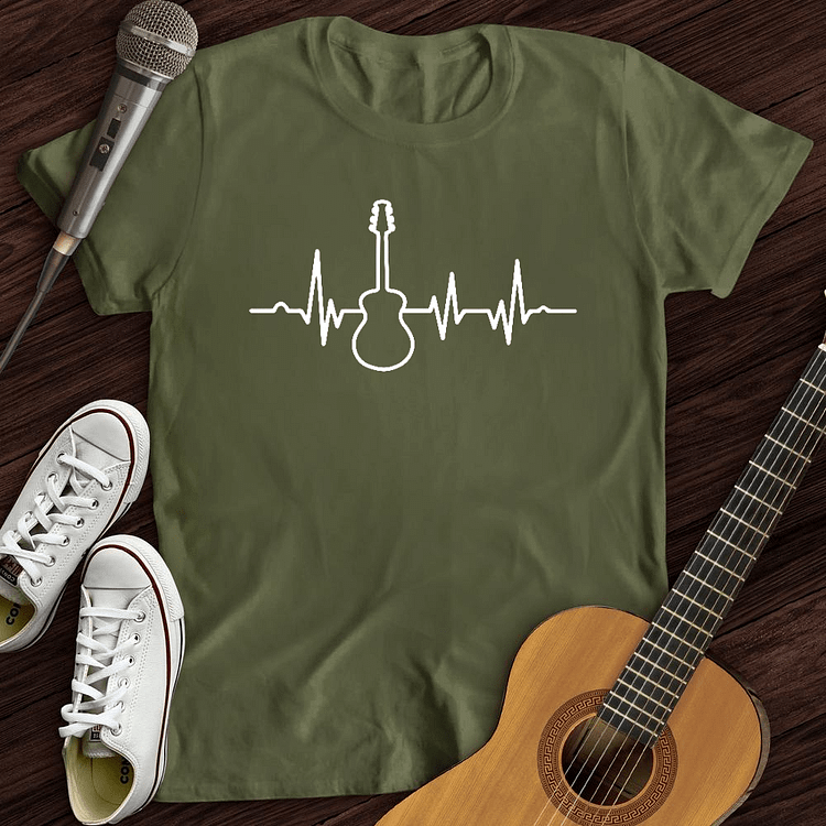 Guitar Heartbeat T-Shirt