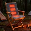 5V USB Foldable Heated Seat Cushion 3-Level Temperature for Camping Office Home