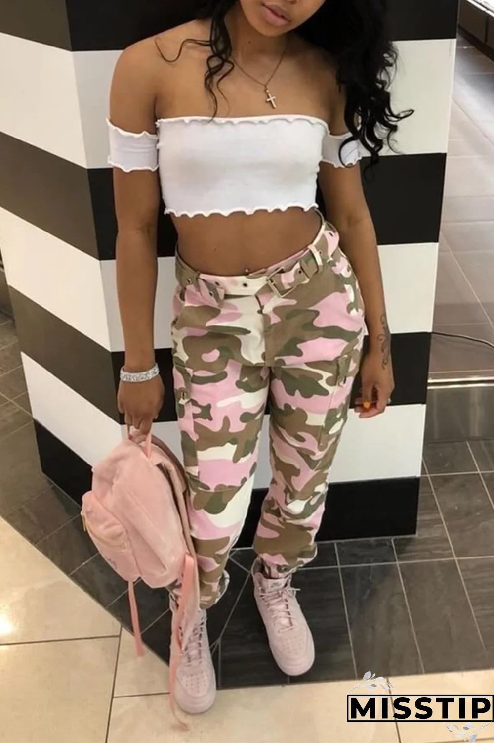 Yellow Zipper Fly Button Fly Mid Metal Zippered pencil Pants Pants