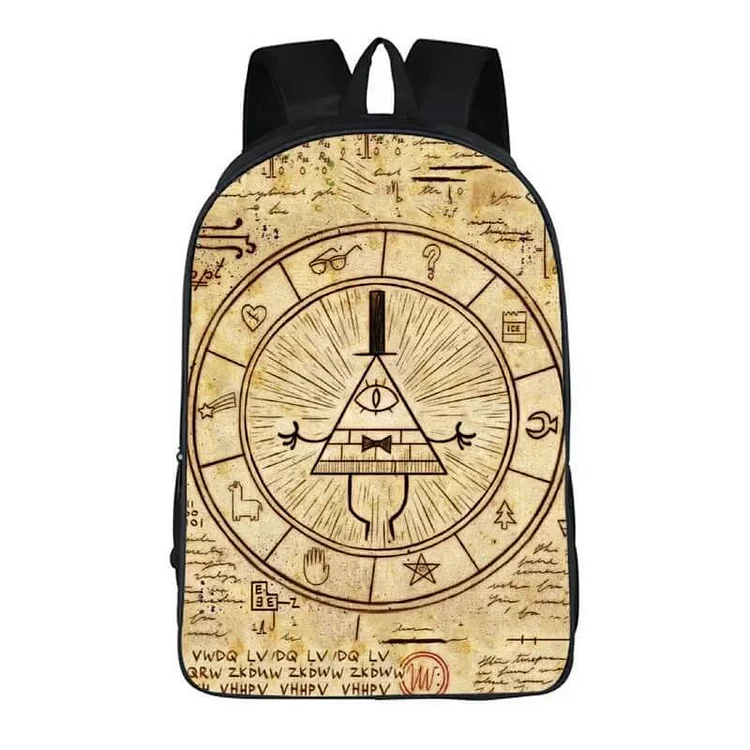 Mayoulove Anime Gravity Falls Backpack School Sports Bag-Mayoulove