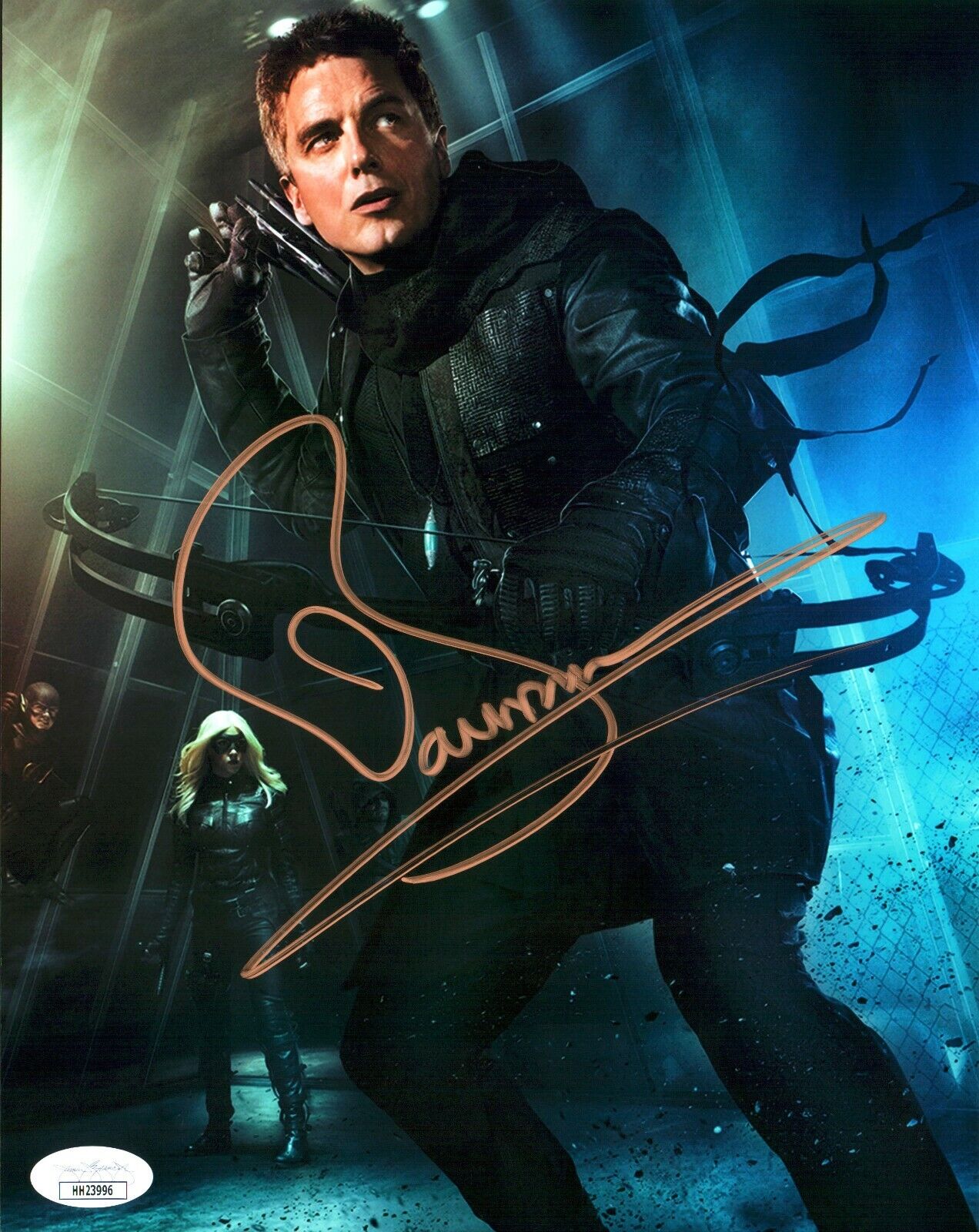 John Barrowman Arrow Signed Autographed 8x10 Photo Poster painting JSA Certified COA