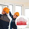9pcs Insulated Screwdriver Set Magnetic Slotted Phillips Screw Driver Bit