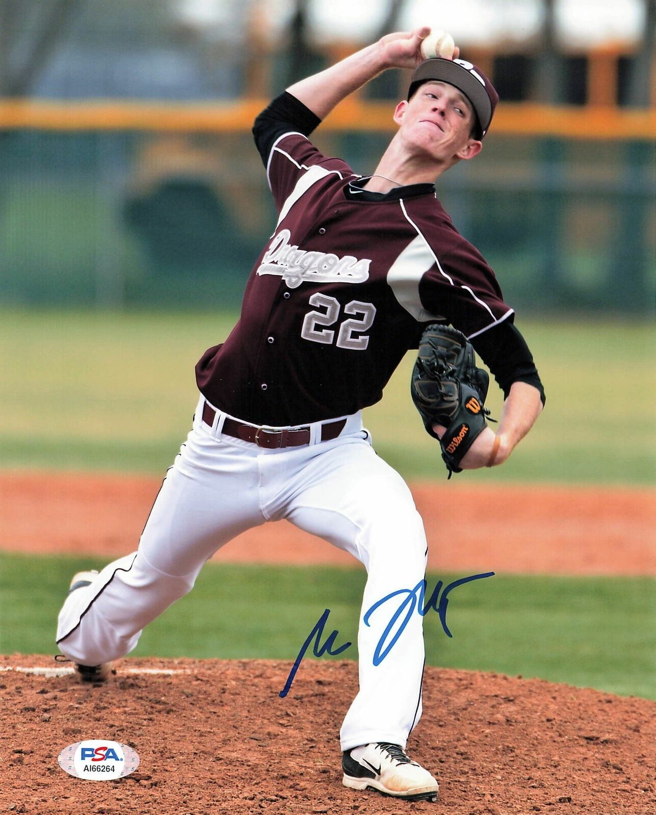 Mason Thompson signed 8x10 Photo Poster painting PSA/DNA Autographed Washington Nationals