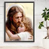 Jesus-Paint by Numbers Acrylic Painting 30*40CM
