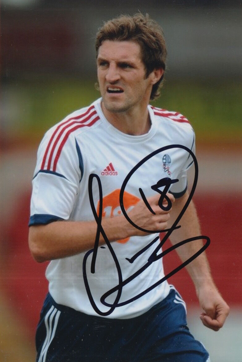 BOLTON WANDERERS HAND SIGNED SAM RICKETTS 6X4 Photo Poster painting 1.