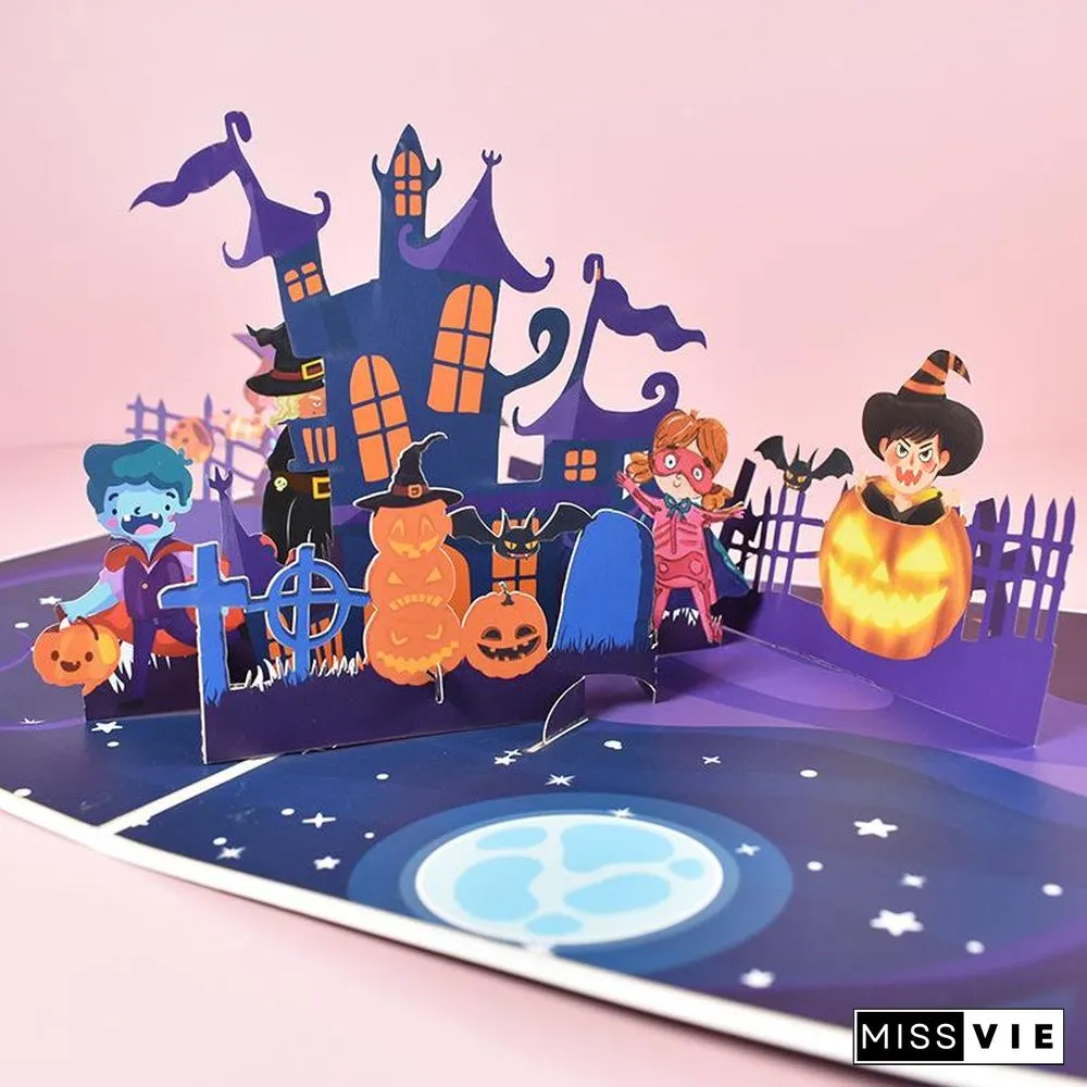 Halloween 3D Pop Up Greeting Card