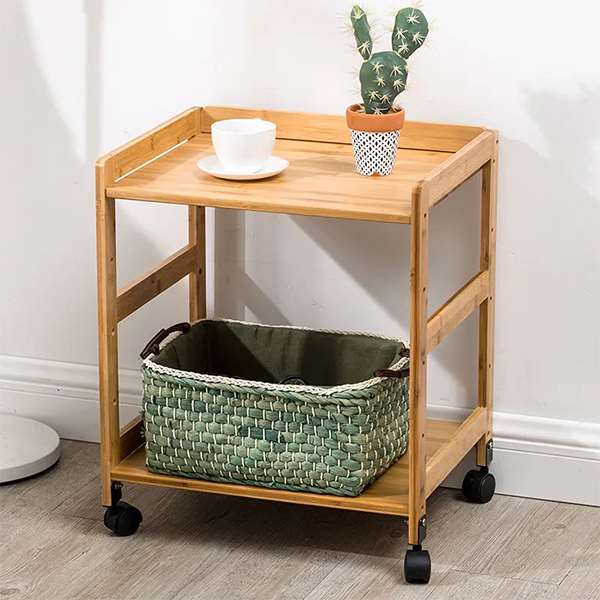 Simple Movable Bedside Table