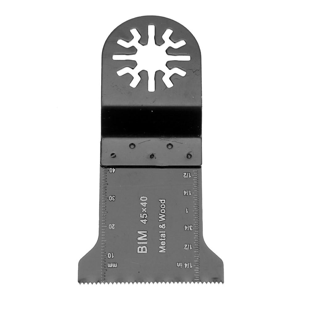

1pc 45x40mm HCS HSS Oscillating Multi Tools Bi-metal Saw Blade, 501 Original