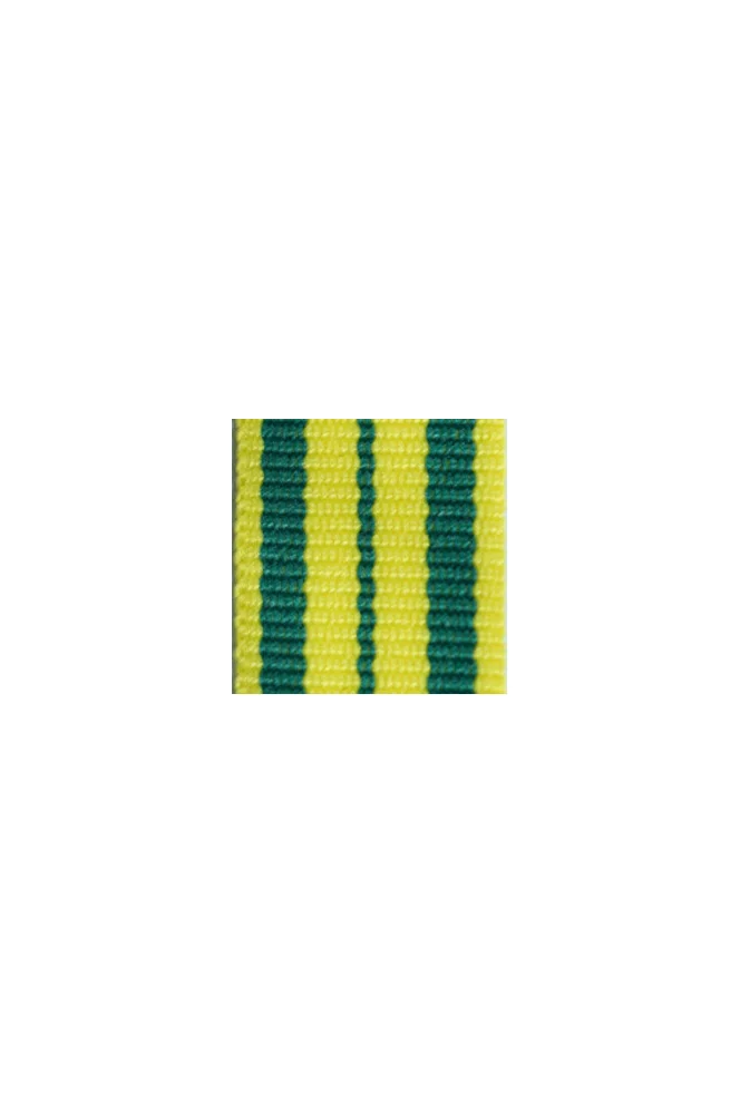   Saxony Friedrich-August-Medal At The Friedensband Ribbon Bar's Ribbon German-Uniform