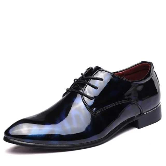 Dress Shoes Men Formal Shoes Pointed Toe Business Wedding Italian Shoes