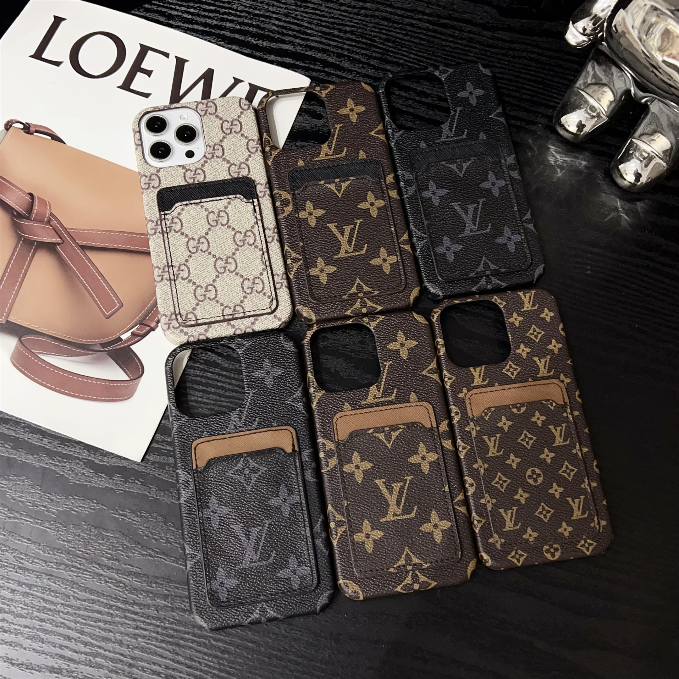 LV Card Holder iPhone Case Gucci Samsung Galaxy Cover