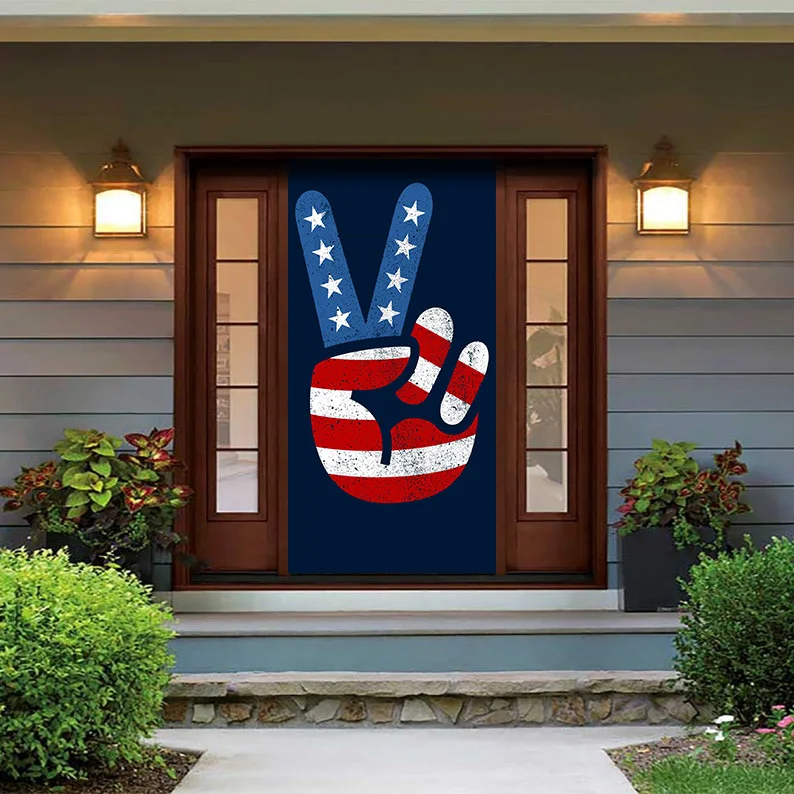 Patriotic Door Sets Door Murals