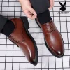 Men's Business Large Size Breathable Casual Soft-soled Leather Shoes