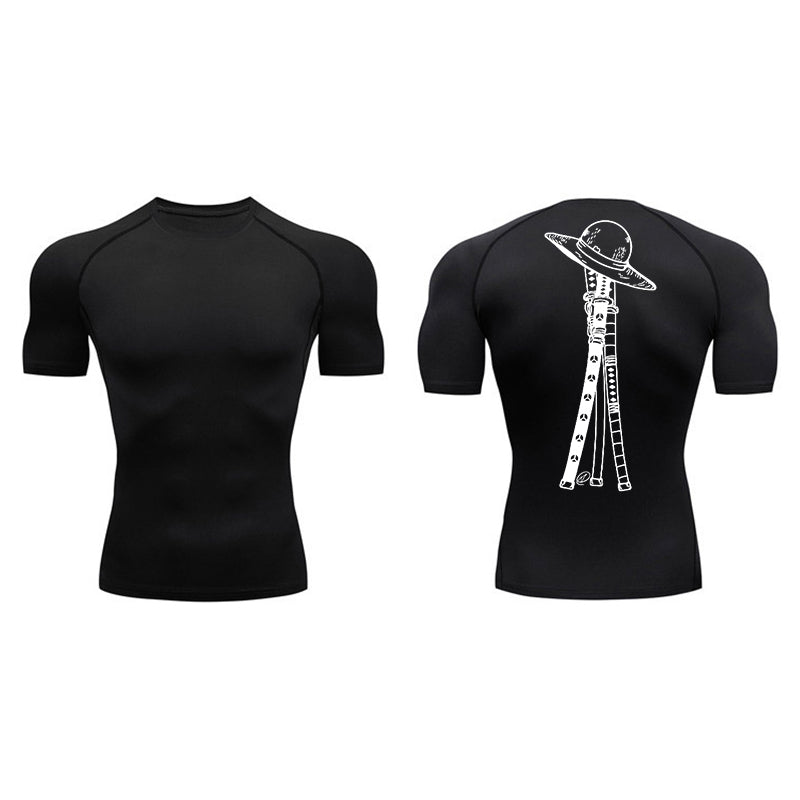 StrawBlade Compression T-Shirt