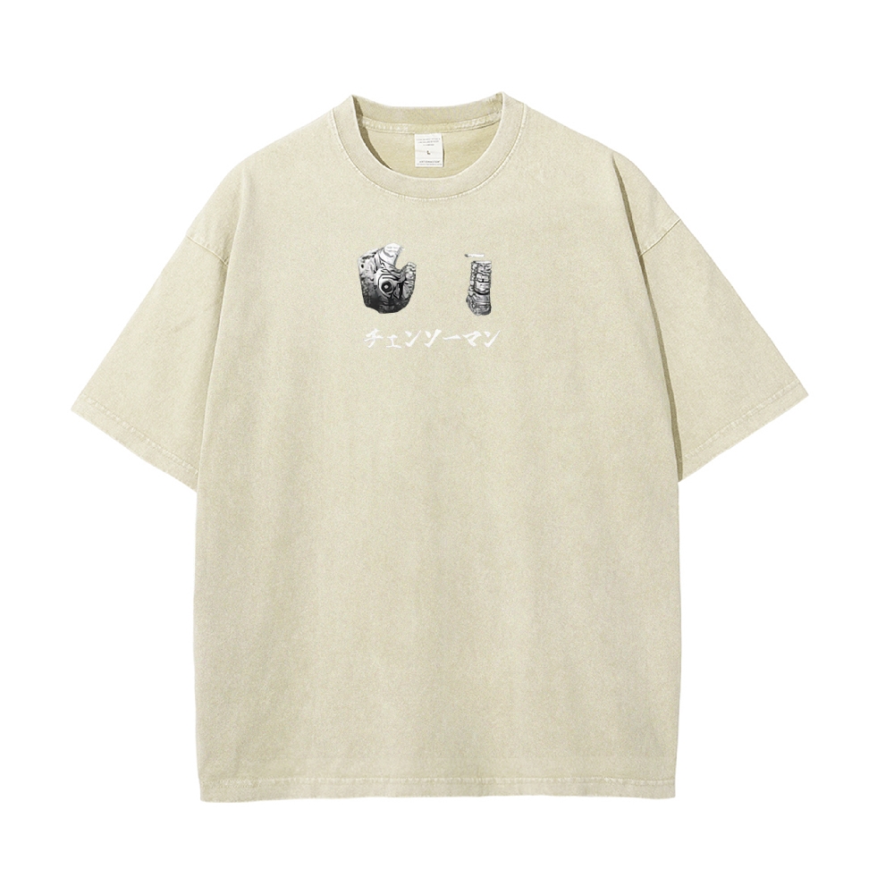 Vintage Oversized T-Shirt Chainsaw Man