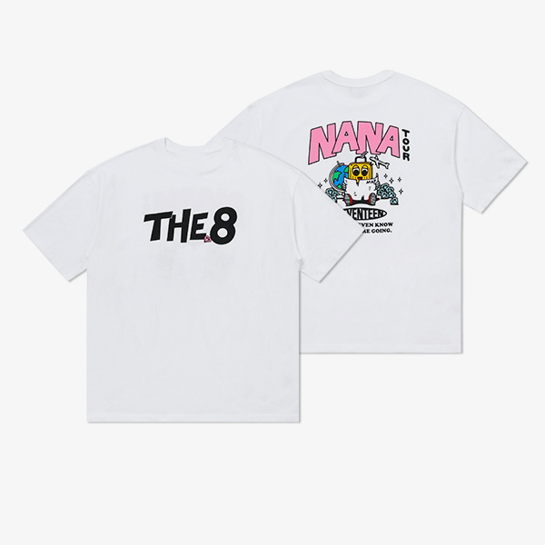 SEVENTEEN Nanatour T-Shirt (Name ver.) THE 8 officialsvtshop
