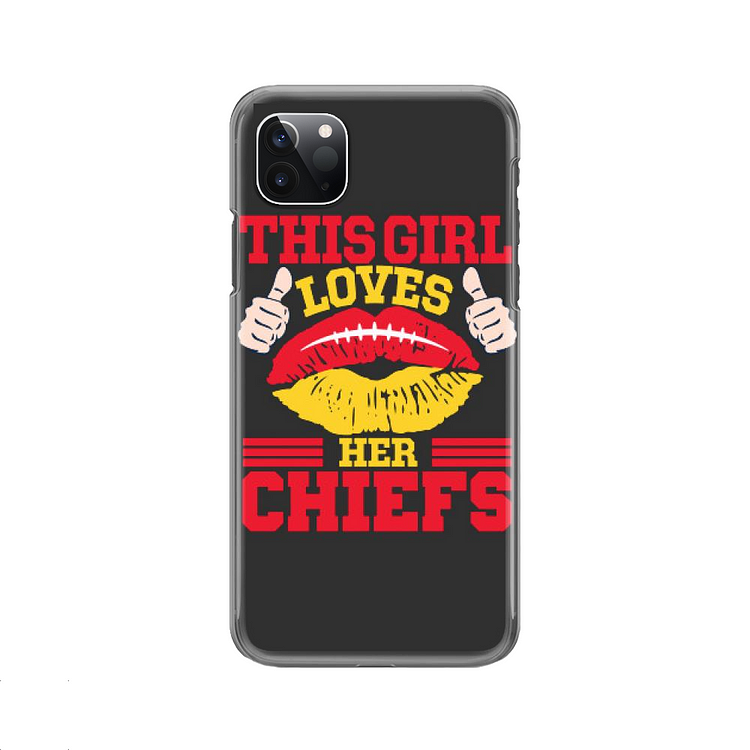 This Girl Loves Her Chiefs, Football iPhone Case