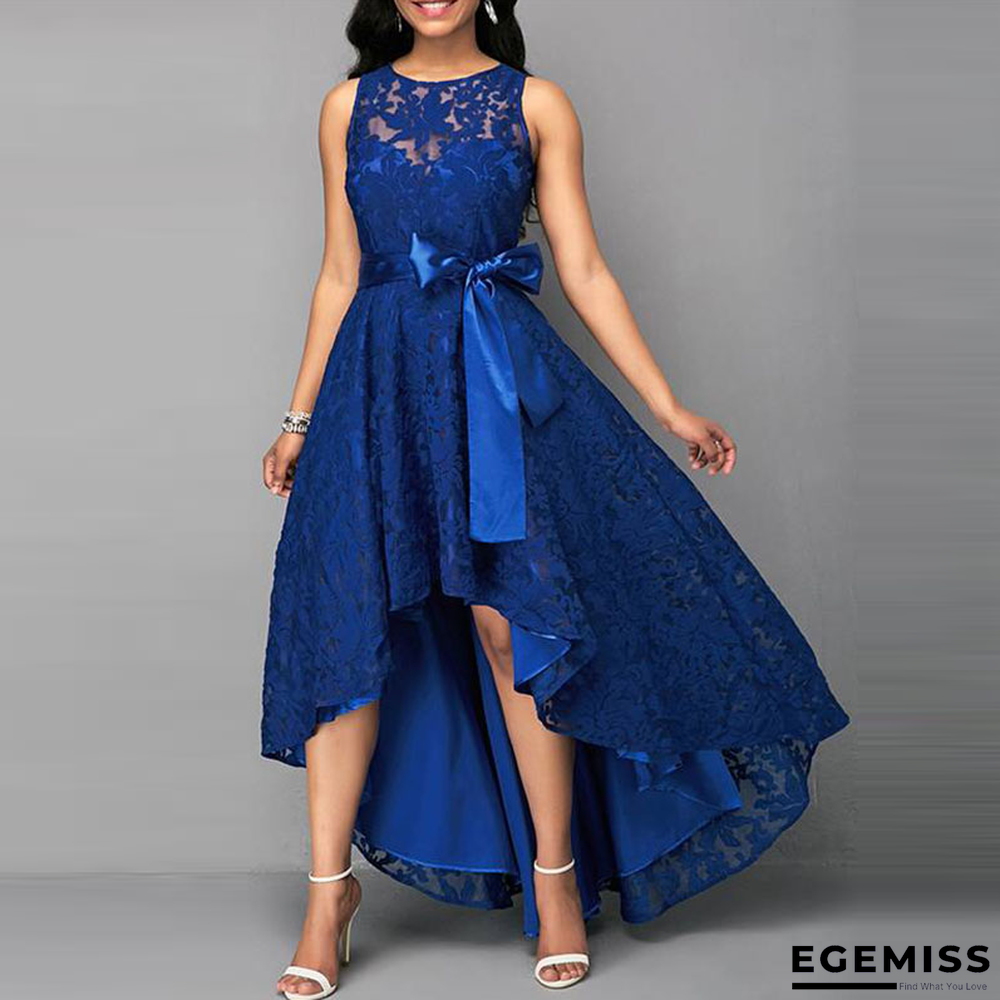 Casual Lace Women Dress Tunic Irregular 5XL Swing Sleeveless Ladies Plus Size Dress | EGEMISS