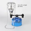 One-To-Two Adapter Aluminum Alloy Camping Gas Tank Connector for Outdoor Camping