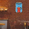 Italian Coffee - Vintage Metal Signs(8*12Inch) - Bar