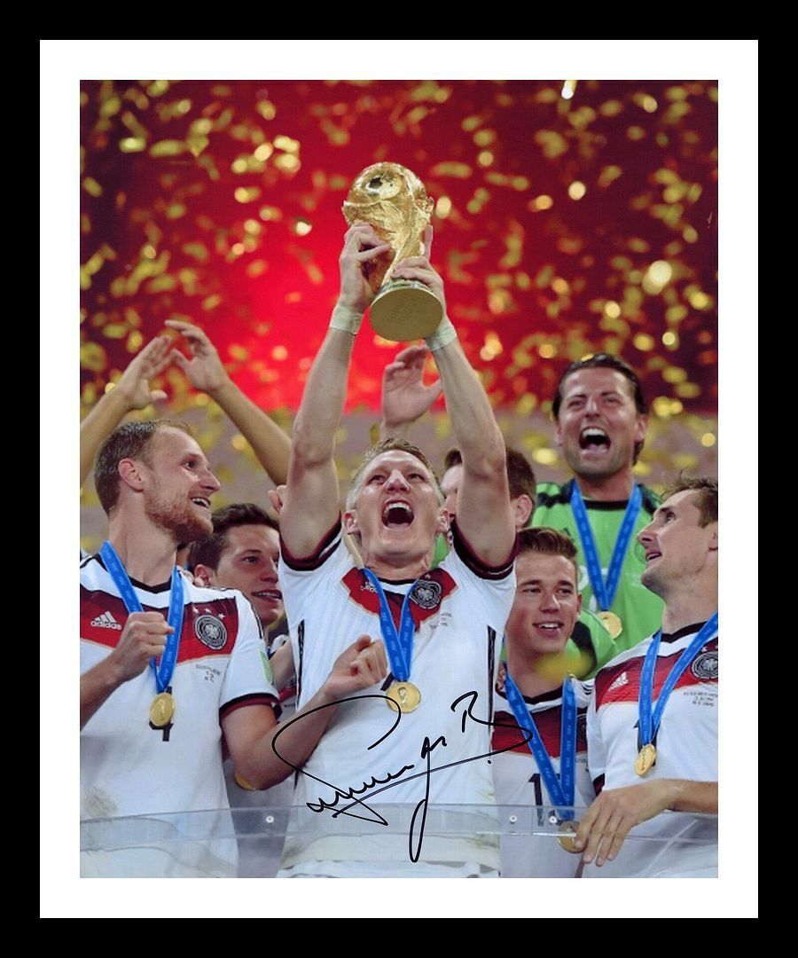 Bastian Schweinsteiger - Germany Autographed Signed & Framed Photo Poster painting