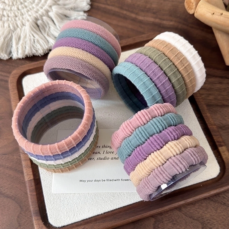 Women’s Classic Style Solid Color Cloth Hair Tie