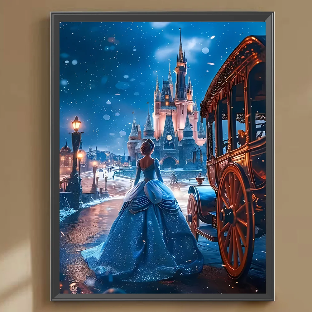 Diamond Painting - Full Round Drill - Pincess(Canvas|30*40cm)