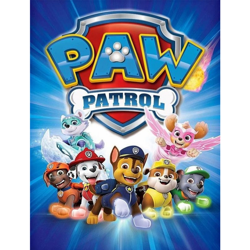 

PAW Patrol Meritorious Corps - Round Drill Diamond Painting - 30*40CM, 501 Original