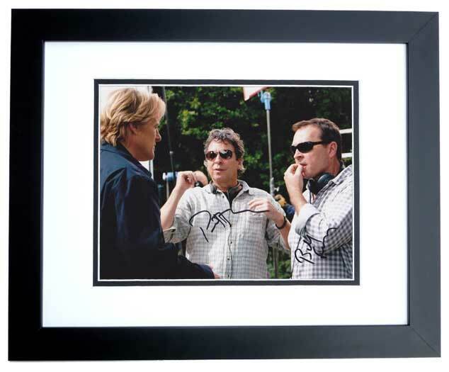 Peter Farrelly + Bobby Farrelly Signed - Autographed Director 8x10 Photo Poster painting FRAMED