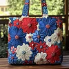 Patriot Flowers Quilted Tote Bag GFTONT1299