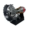 Jet Aviation Engine Model Simulates The Space Shuttle Turbofan Engine Assembly Luminous Startable Toy