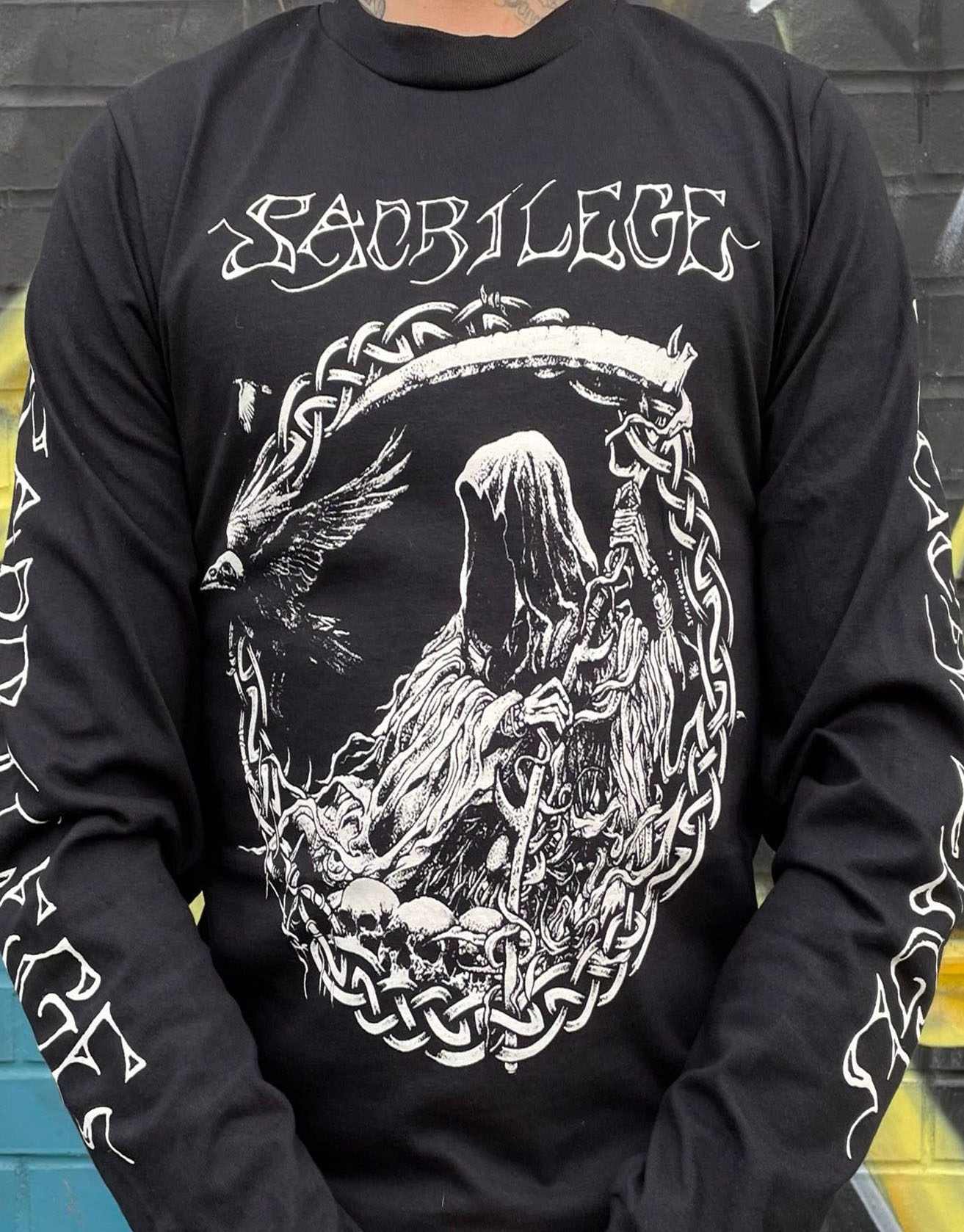 Men's Trash Metal Hardcore Punk Sweatshirt / TECHWEAR CLUB / Techwear
