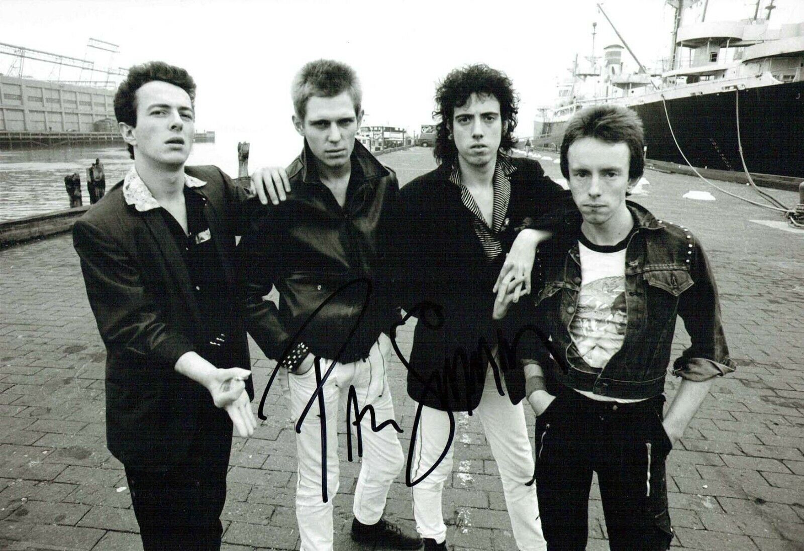 Paul SIMONON Signed The CLASH 12x8 Photo Poster painting 2 AFTAL Autograph COA