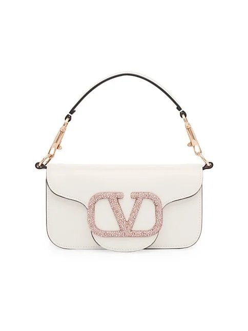 Valentino Garavani Small Loco Embellished Leather Shoulder Bag 4.5 out of 5 Customer Rating