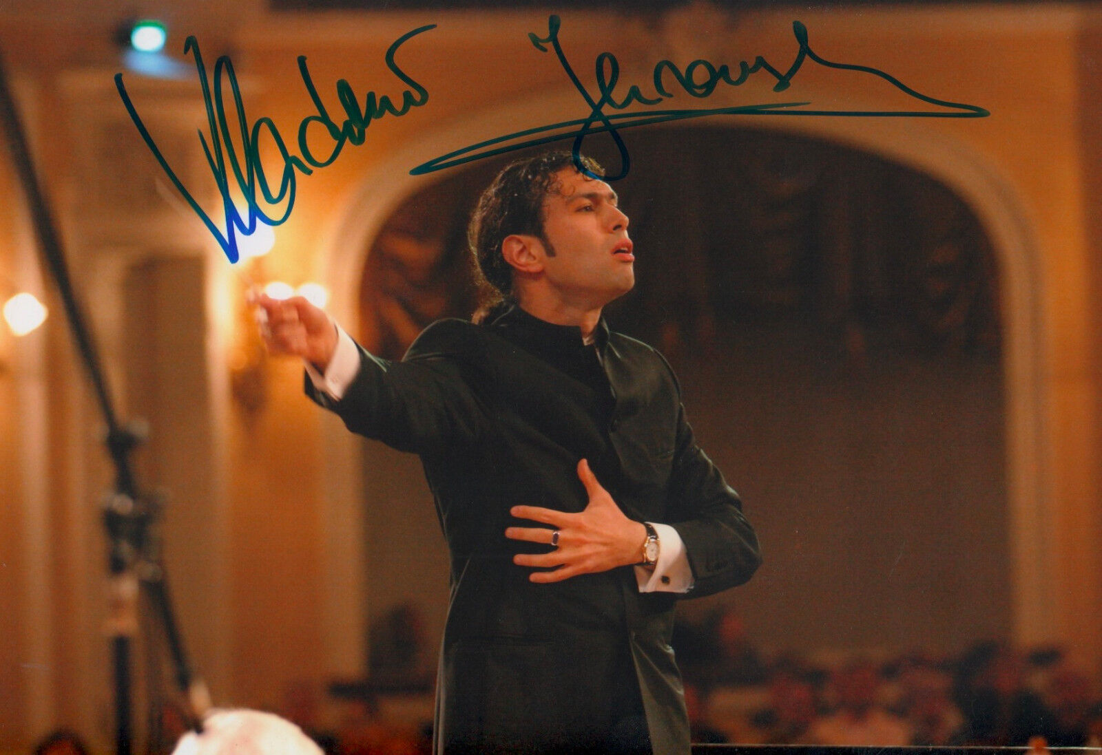 Vladimir Jurowski Conductor signed 8x12 inch Photo Poster painting autograph