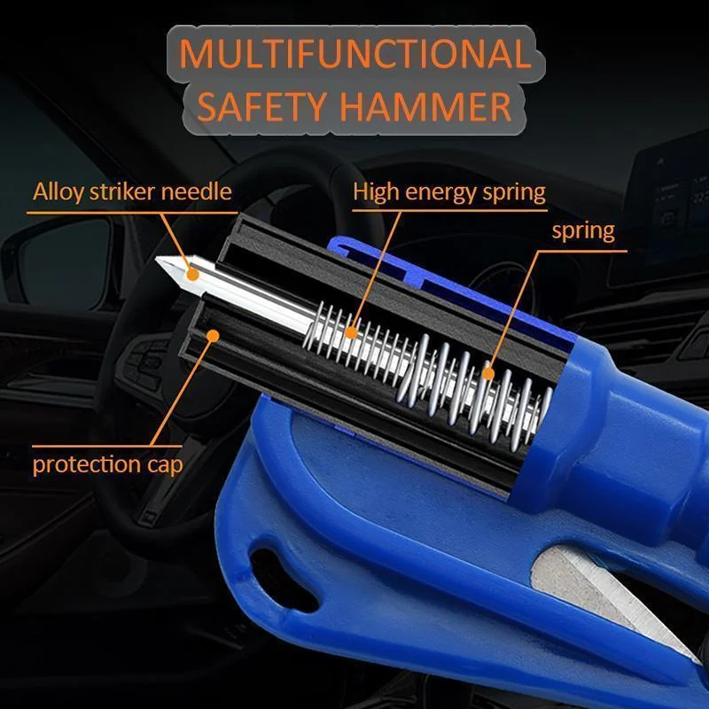 Car Safety Multifunctional Window Breaker