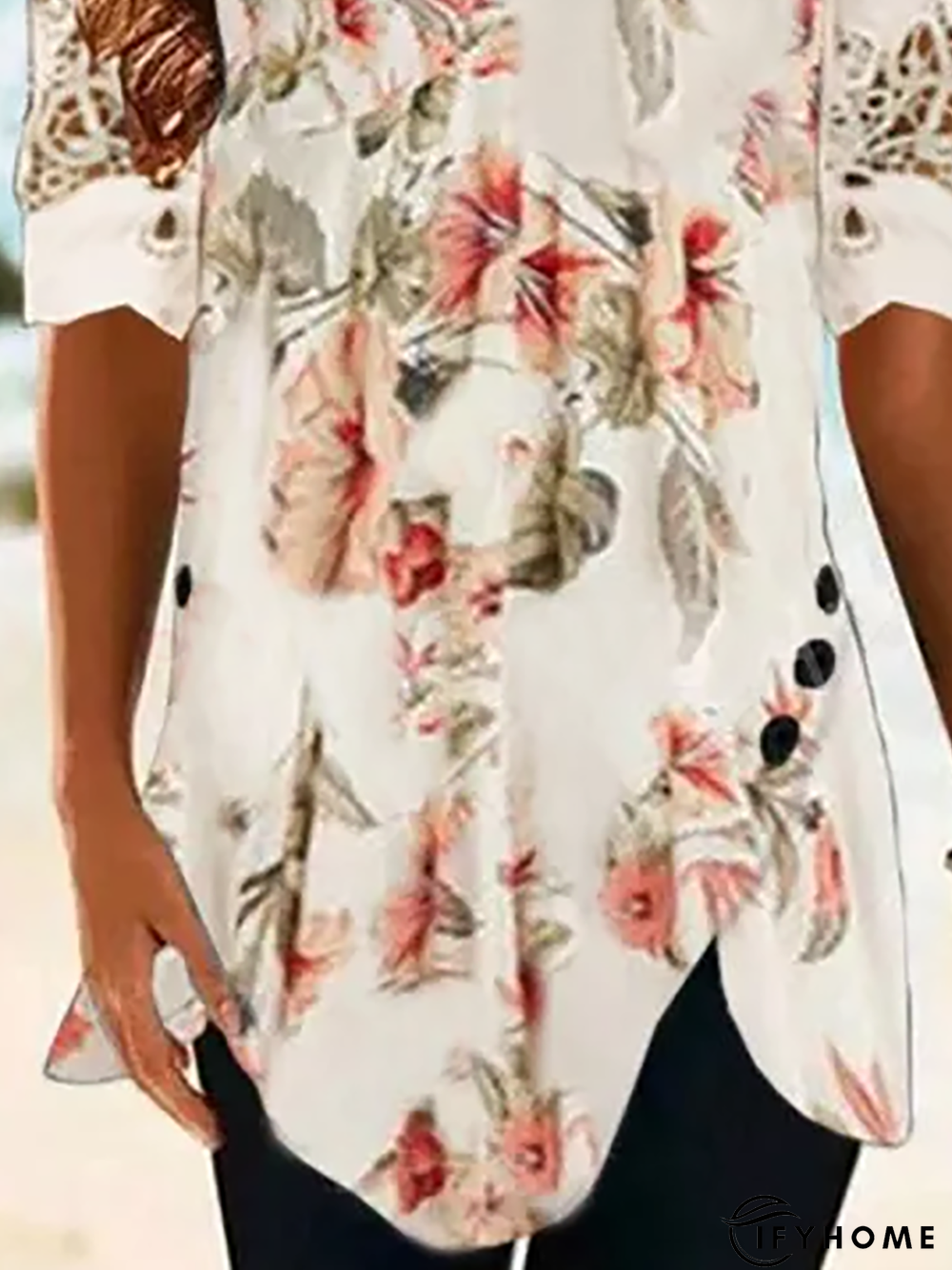 Short Sleeve Floral T-shirt | IFYHOME
