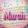 March-18CT Stamped Cross Stitch 25*25cm/9.84*9.84in tapestrymarket
