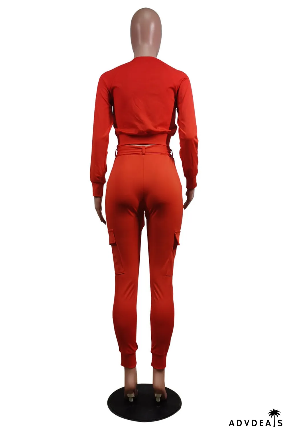 Blue Street Polyester Solid Split Joint O Neck Long Sleeve Regular Sleeve Short Two Pieces