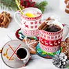 8pcs DIY Diamond Painting Coaster Kit With Holder - Christmas