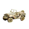 Train de voiture puzzle en bois mod&egrave;le 3D