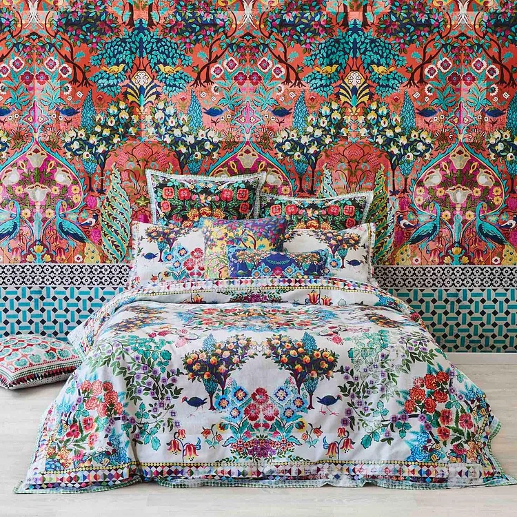 Parisa Garden Quilt Cover Set