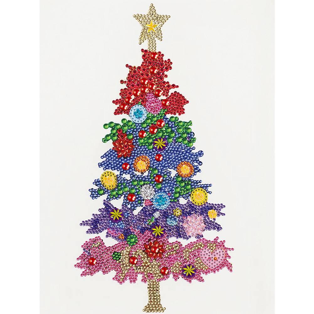 

Christmas Tree - Special Shaped Diamond Painting - 30*40CM, 501 Original