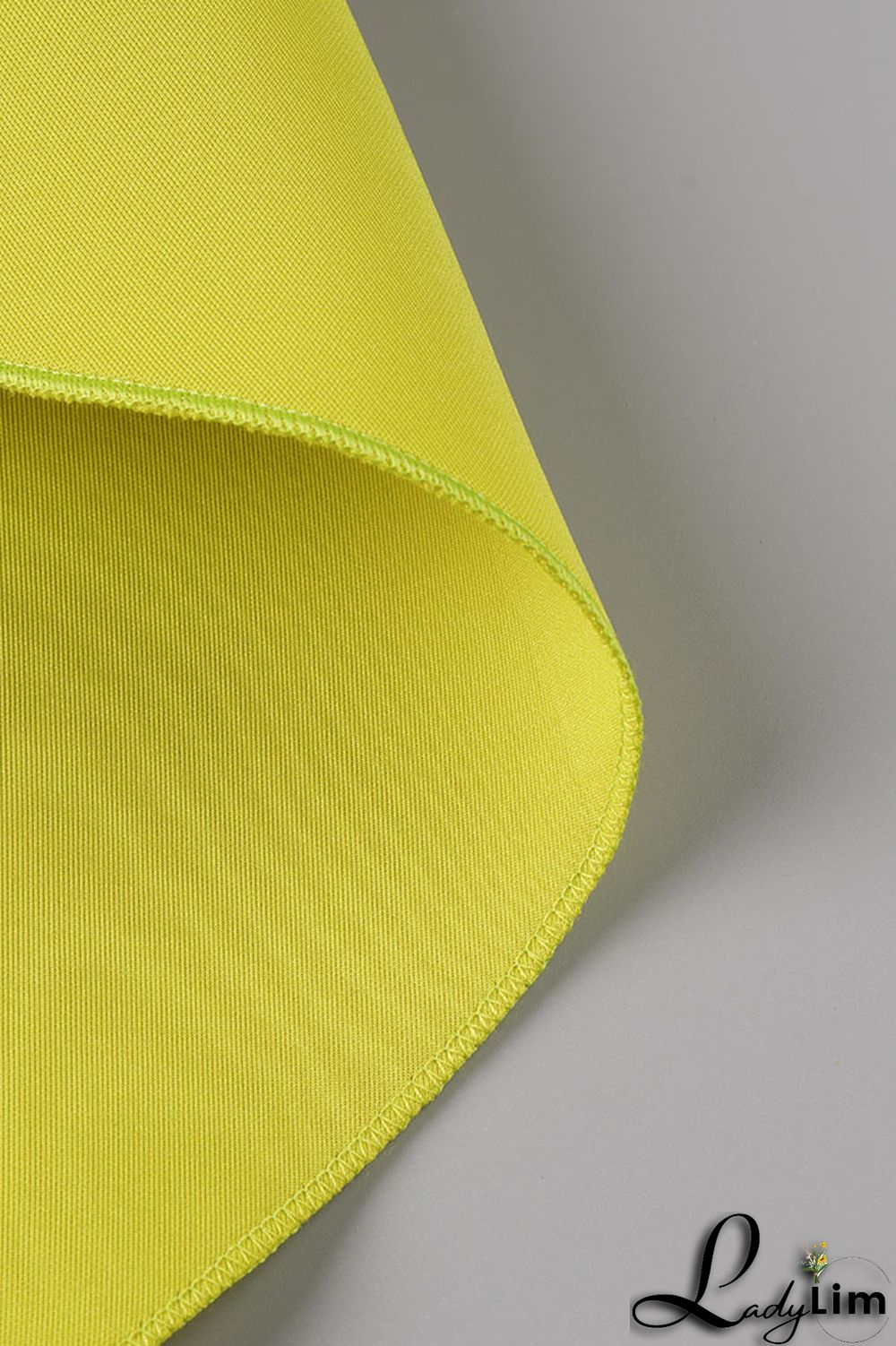 Yellow Celebrities Elegant Solid Patchwork Flounce Asymmetrical Oblique Collar Evening Dress Dresses