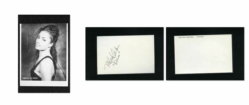 Melissa De Sousa - Signed Autograph and Headshot Photo Poster painting set - Miss Congeniality