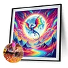 (40*40cm)Dragon - Round Partial AB Drill Diamond Painting
